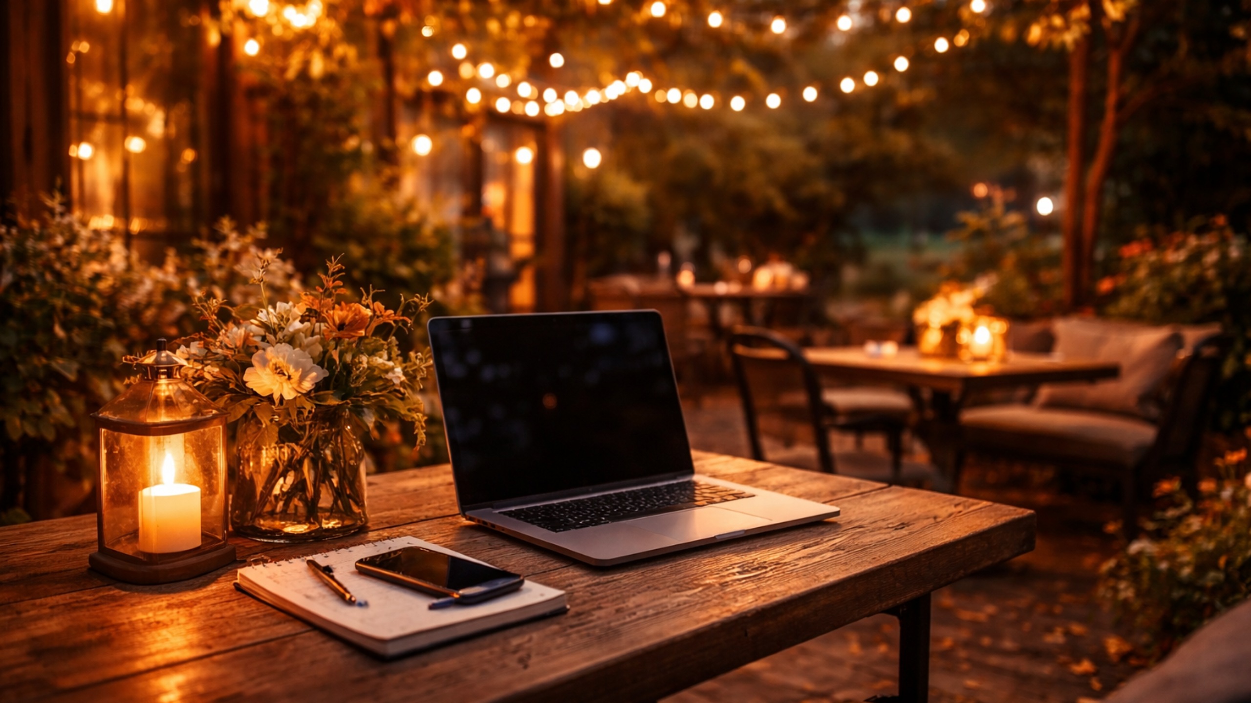 Inside Ember and Oak Cafe