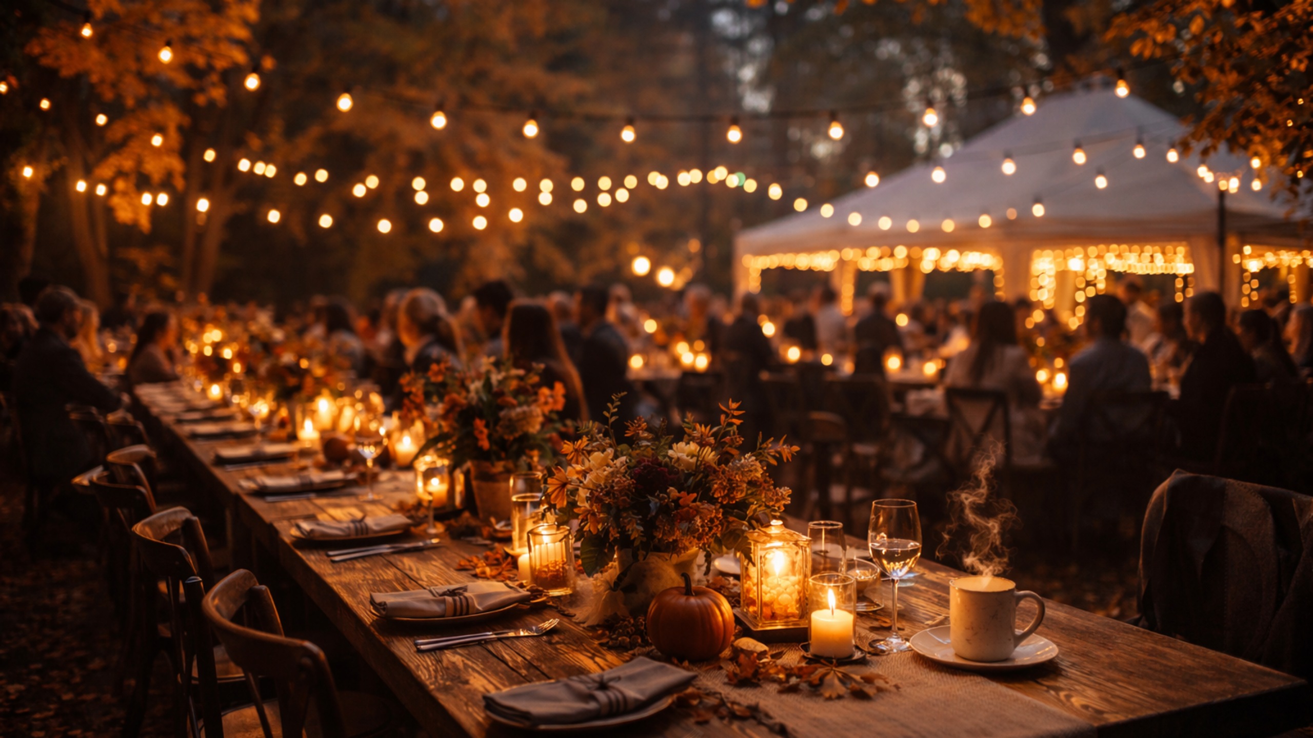 Community gathering at Ember and Oak Cafe